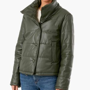 Tuckernuck Olive Leather Ralph Jacket